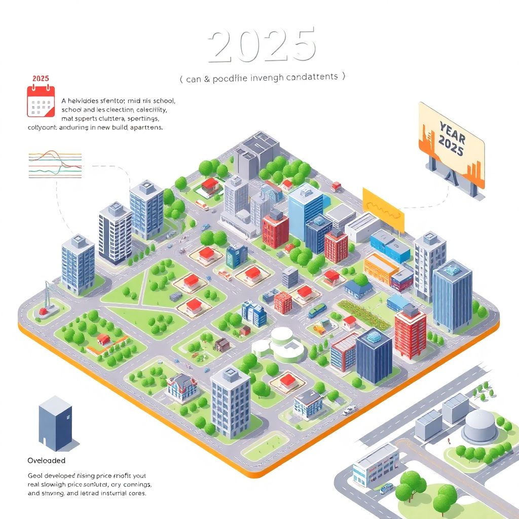 Лучшие районы для инвестиций в новостройки 2025: инфраструктура и цены