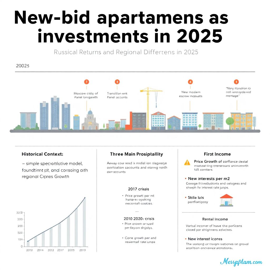Новостройки сейчас: стоит ли вкладываться, доходность и риски по регионам