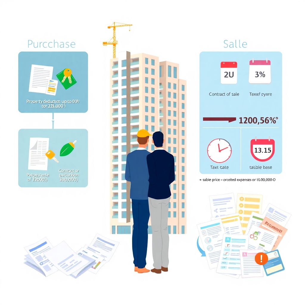 Налоги при покупке и продаже квартиры в новостройке: что нужно знать