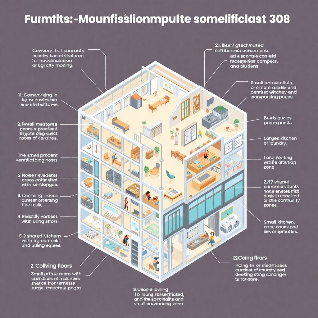 Новые форматы жилья: коворкинги и коливинги в сервисных апартаментах новостроек
