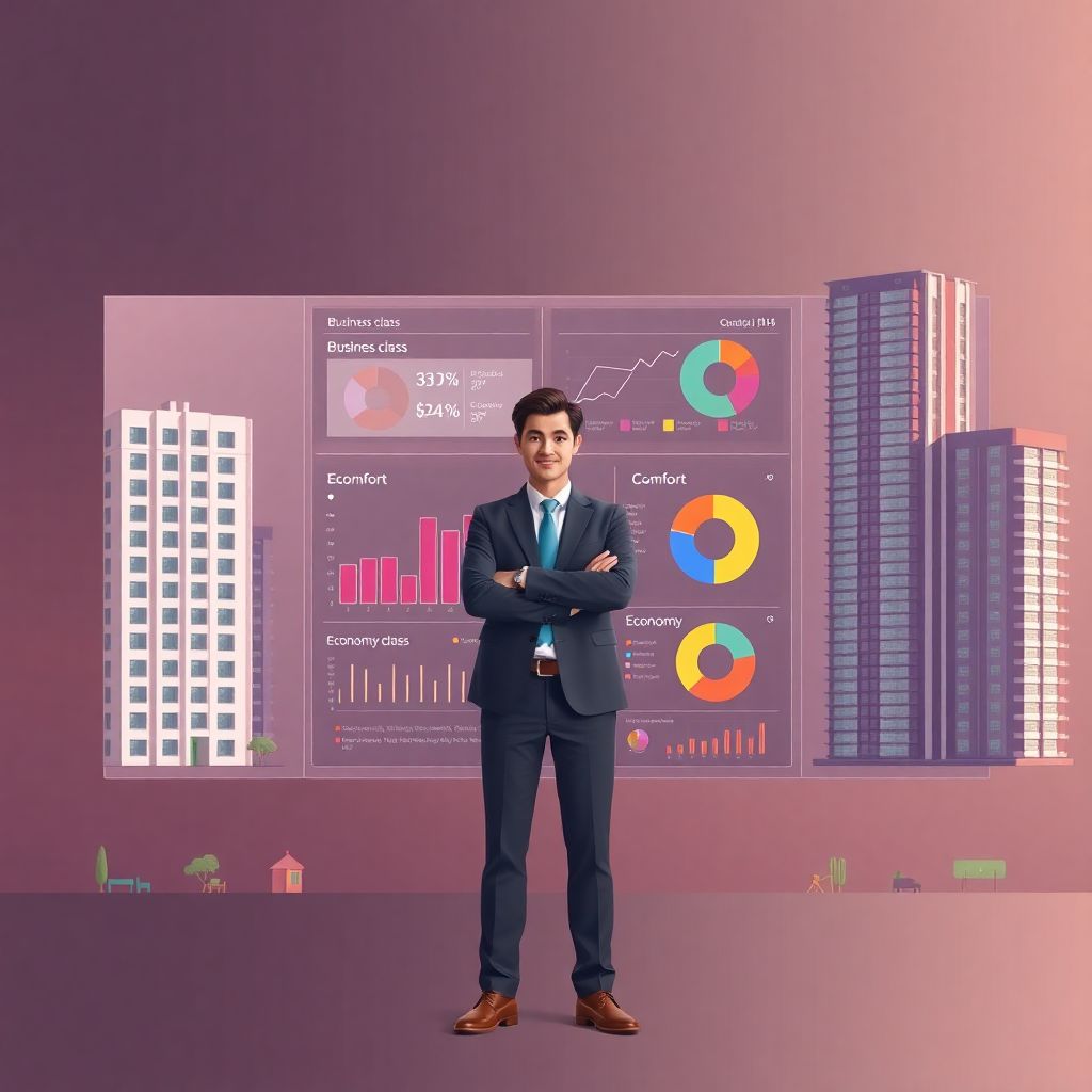 Диверсификация портфеля: новостройки бизнес, комфорт и эконом классов