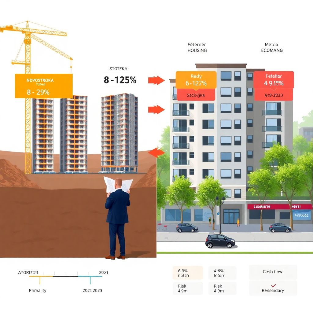Инвестиции в новостройку на этапе котлована и готовое жилье: подробное сравнение