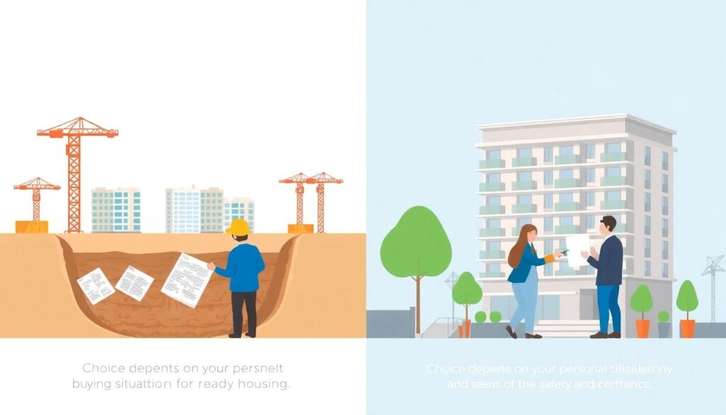 Сравнение инвестиций: новостройка на этапе котлована vs готовое жильё - иллюстрация
