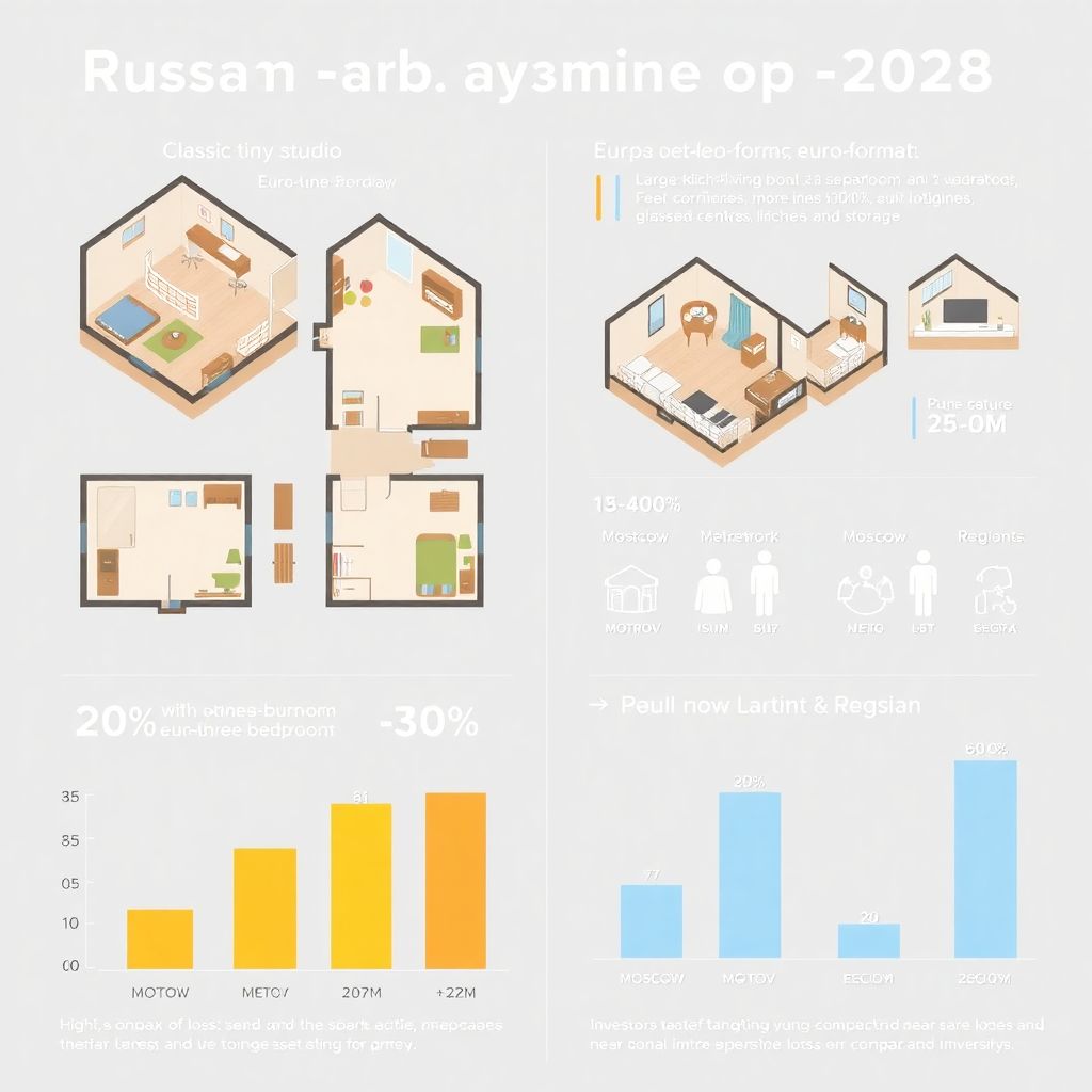 Маленькие квартиры и евро-формат: востребованные планировки ближайших лет