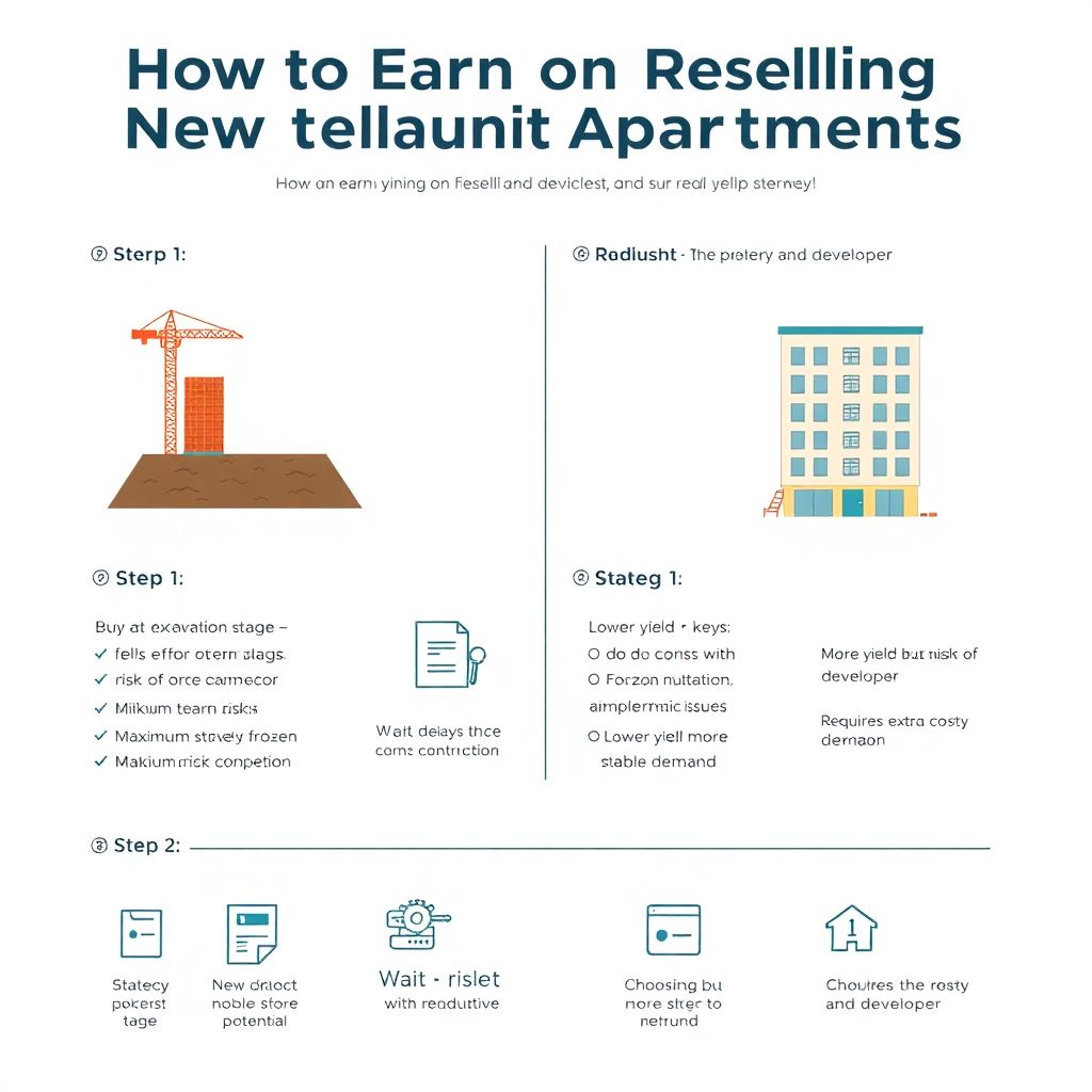 Как зарабатывать на перепродажах квартир в новостройках: стратегии и налоги
